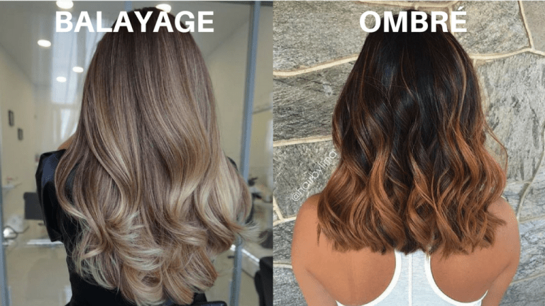 Phân biệt tóc nhuộm Balayage và Ombre