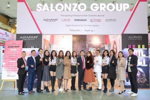 Sự Gắn Kết Các Thương Hiệu Của Salonzo Group Với Khách Hàng Cuối Thông Qua Triển Lãm Quốc Tế 2019