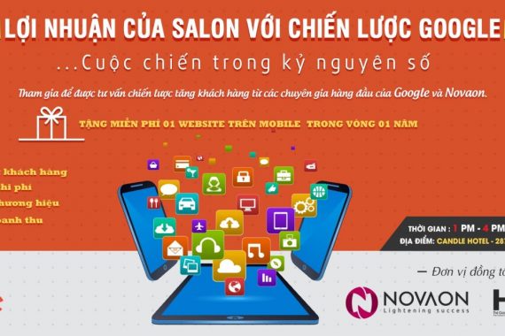 SALONZO – Google “hợp lực” cho chiến lược gia tăng lợi nhuận salon ngành tóc