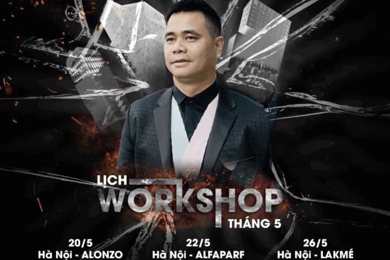 LỊCH WORKSHOP THÁNG 5 CỦA SALONZO – CẬP NHẬT XU HƯỚNG, NÂNG TẦM KỸ NĂNG